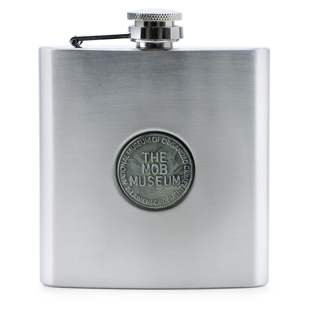 The Mob Museum 6oz Pocket Flask