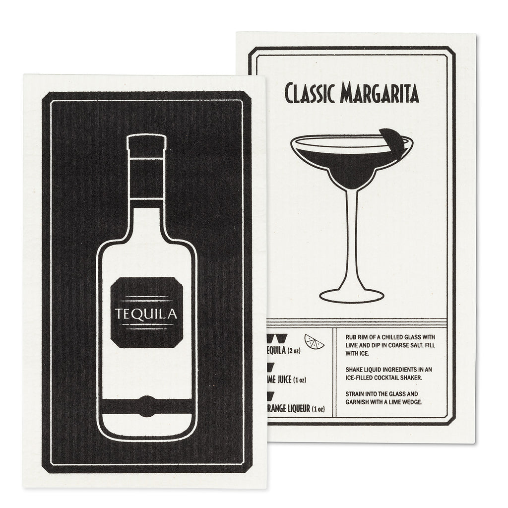Tequila/Margarita Dishcloth Set