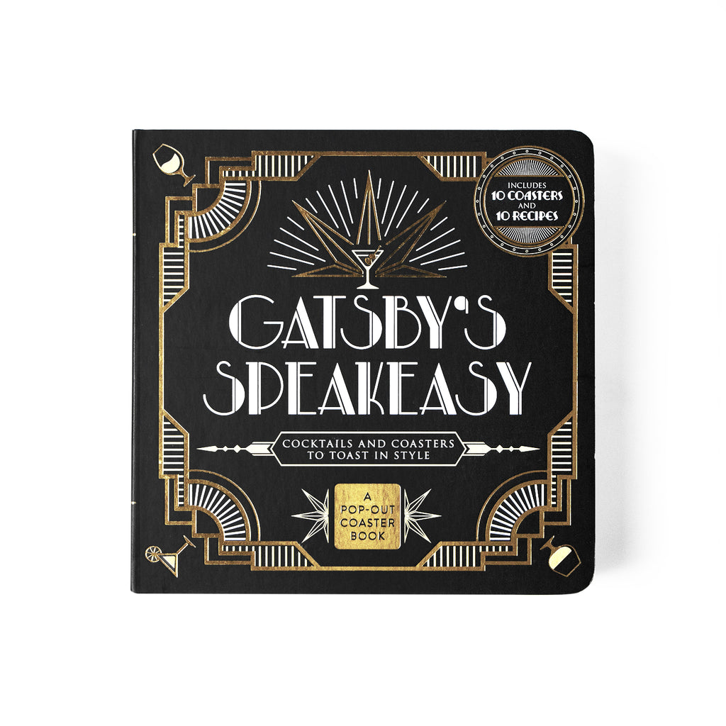 Gatsby's Speakeasy Cocktails and Coasters