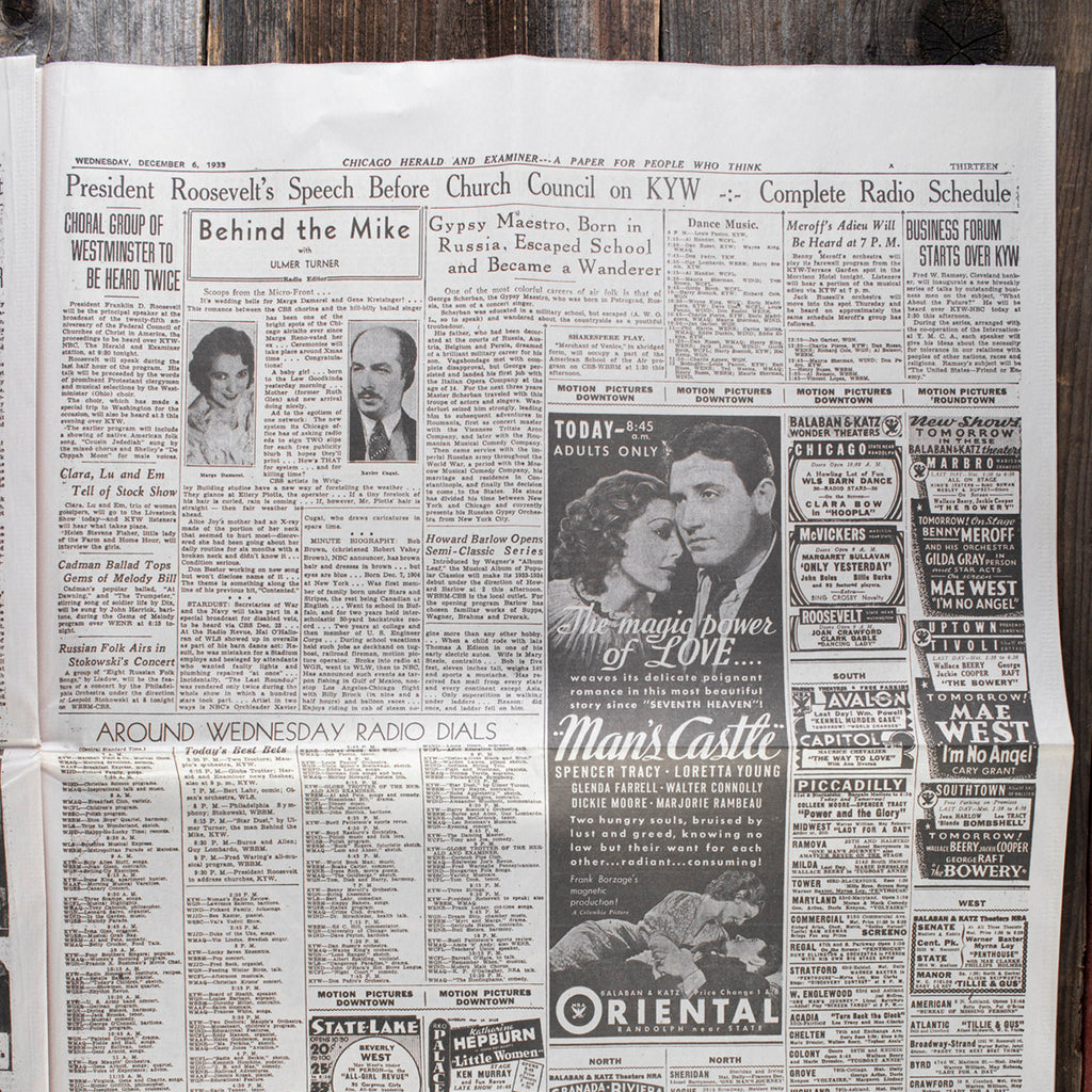 Newspaper Reprints - Prohibition Era