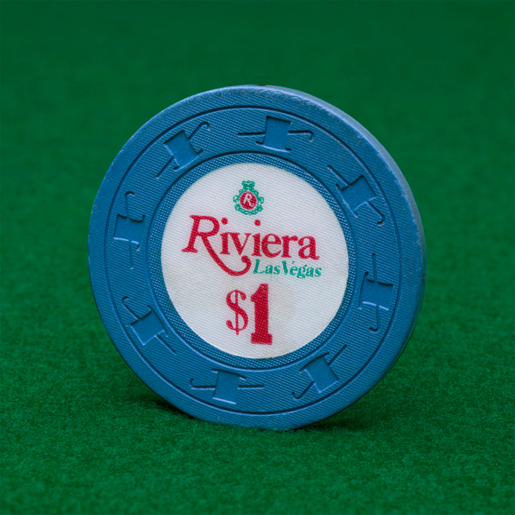 Riviera Casino Las Vegas  $1 Chip 1973