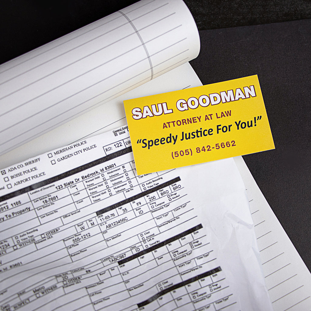 Better Call Saul - Saul Goodman Attorney Business Card