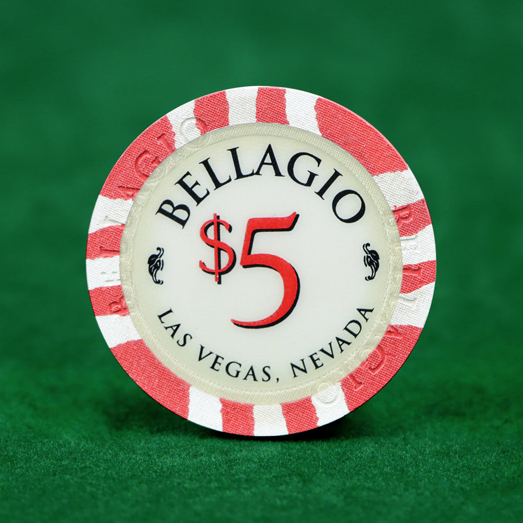 Bellagio Casino Las Vegas Nevada $5 Chip 1998