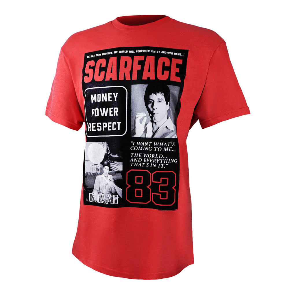 Scarface - Money Power Respect T-Shirt