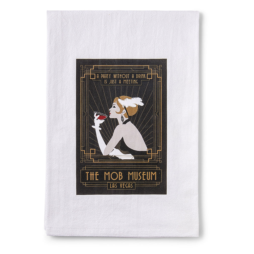 A Party Without A Drink Tea Towel
