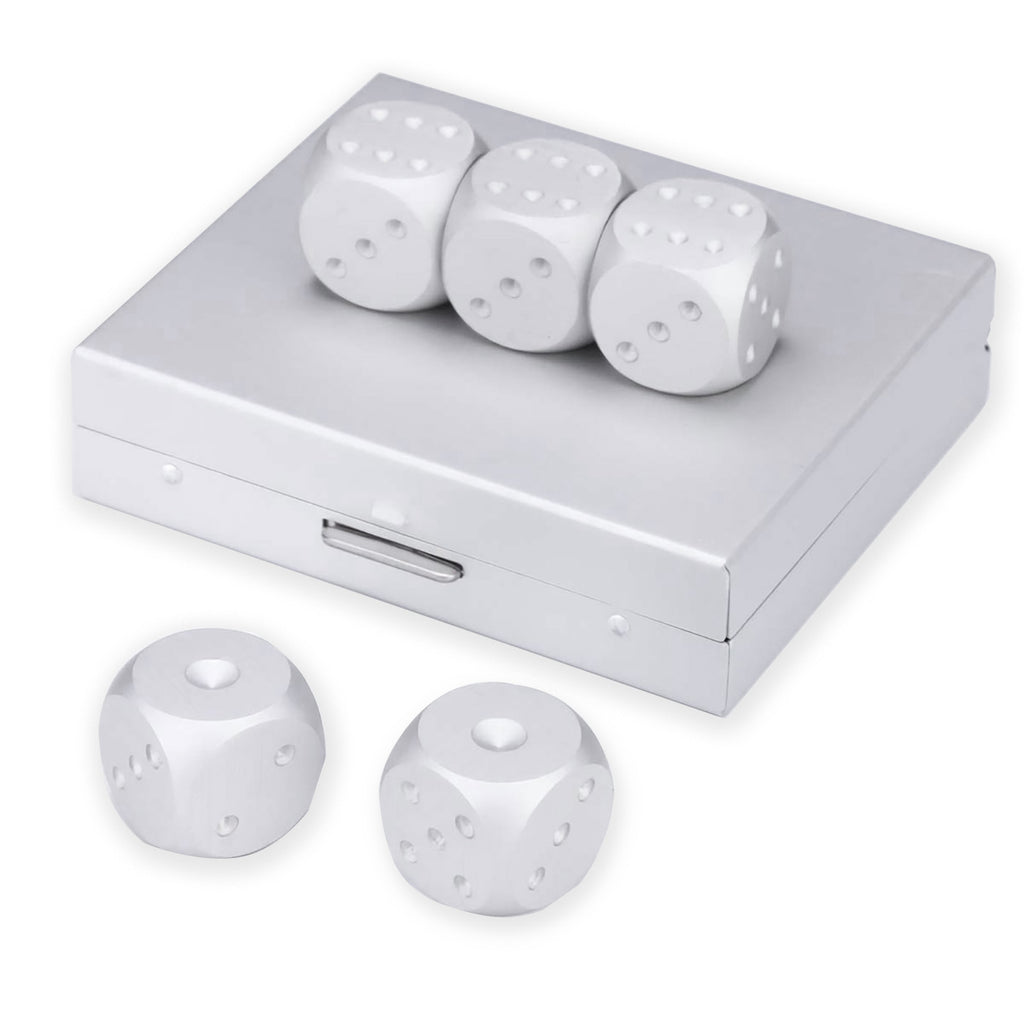 Stainless Dice Set