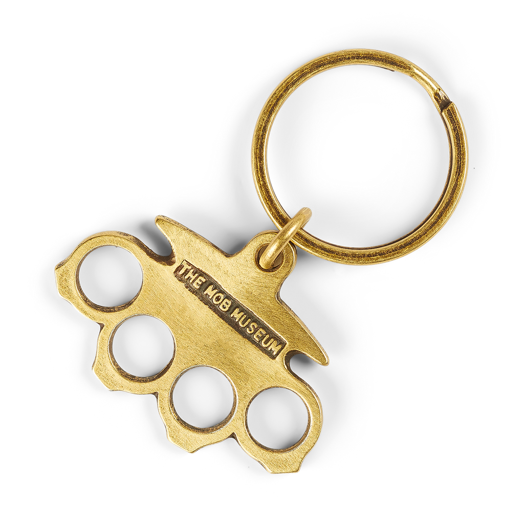 Brass Knuckles Keychain
