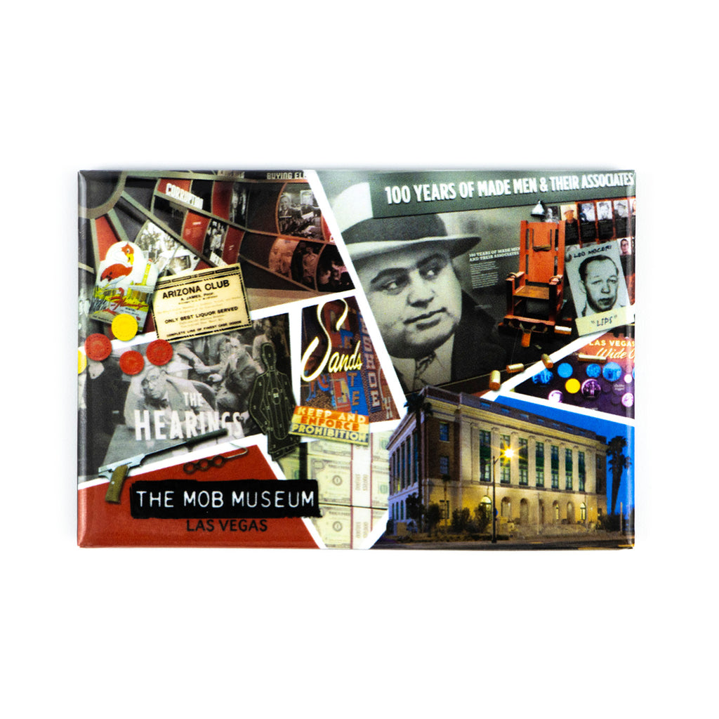 The Mob Museum Collage Magnet